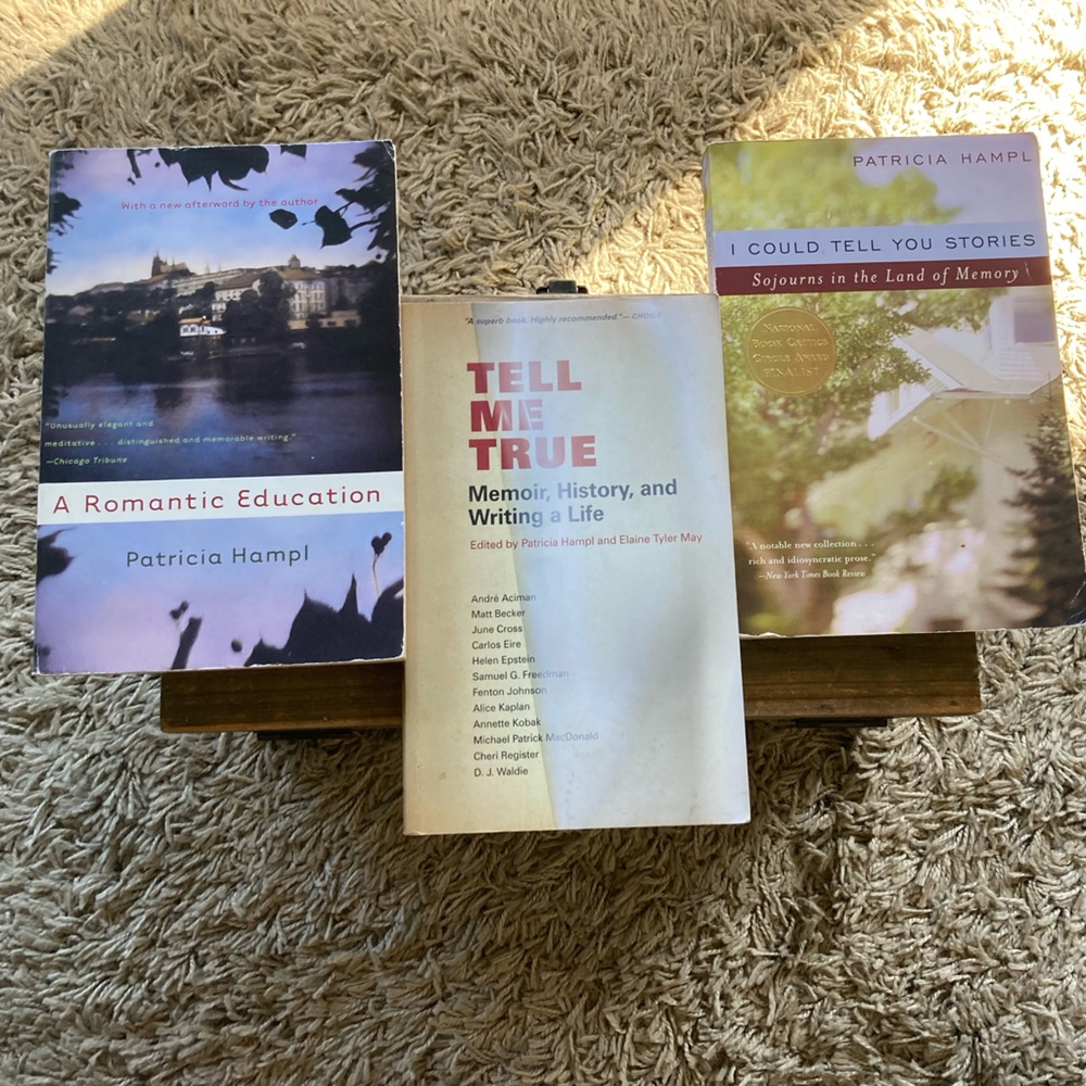 Patricia Hampl Lot of 3 books on Nonfiction, Memoir, Writing. Paperbacks